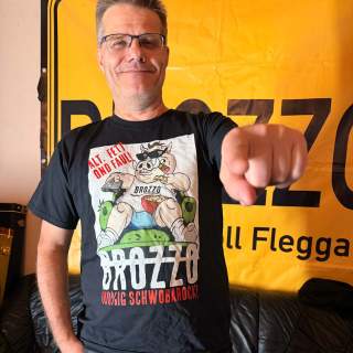 T-Shirt "Alt, Fett ond Faul" (v2)